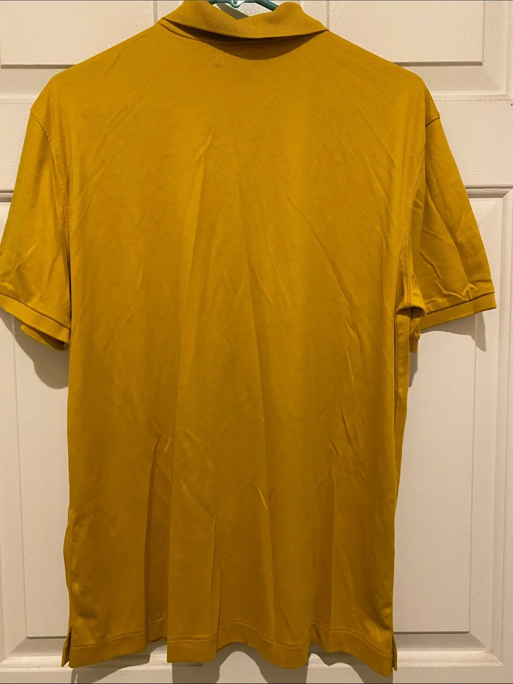 Banana Republic Men's Mustard Polo Shirt